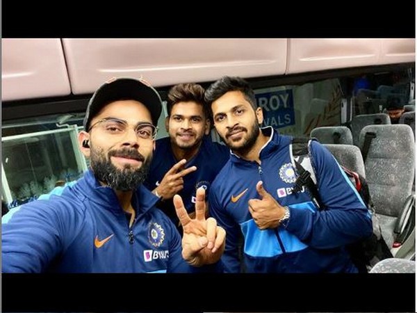 Virat Kohli with Shreyas Iyer and Shardul Thakur (Photo/ Virat Kohli Instagram)