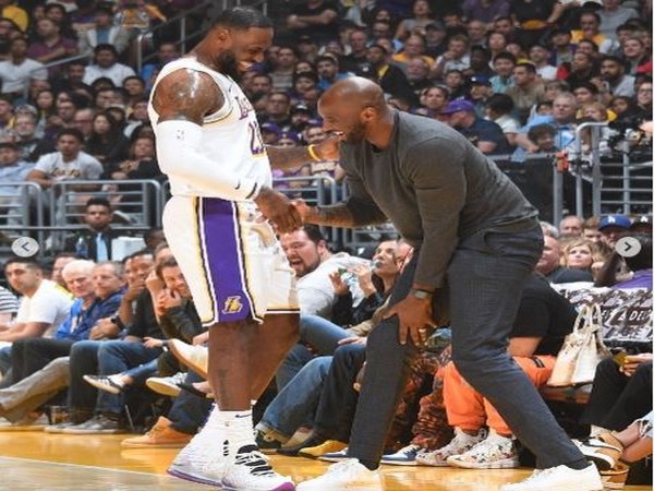 LeBron James with Kobe Bryant (Photo/ LeBron James Instagram)