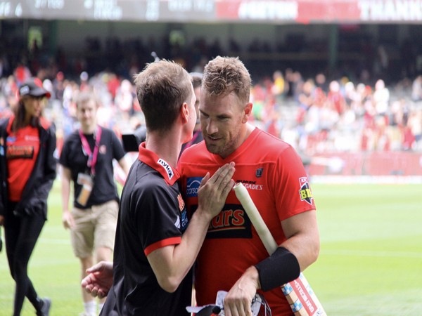 Aaron Finch (Photo/Melbourne Renegades Twitter)