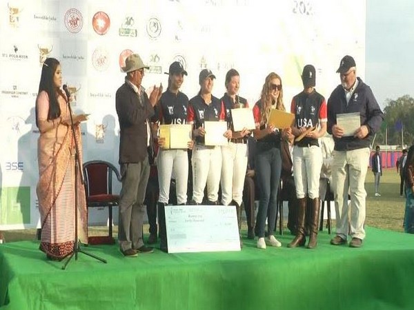 The 5th Manipur Statehood Day Women's Polo Tournament concluded in Imphal (Photo/ANI)