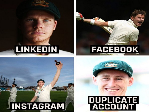 Social Challenge involving Steve Smith and Marnus Labuschagne (Photo/ ICC Twitter)