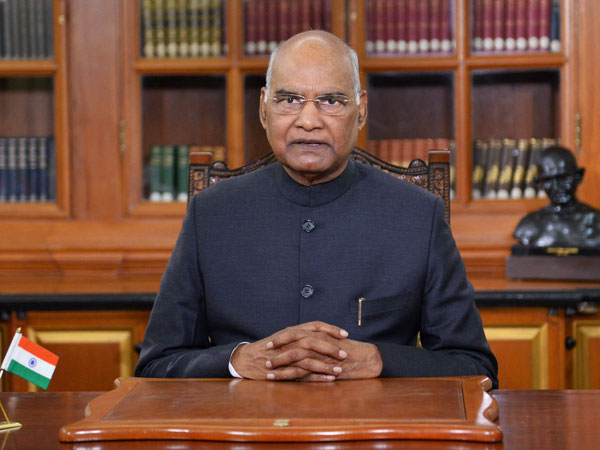 President Ram Nath Kovind addressing the nation on the eve of Republic Day on Saturday. (Photo source: President of India Twitter)