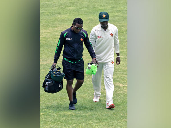 Kevin Kasuza suffer concussion (Image: Zimbabwe Cricket)