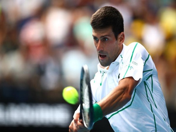 Serbian tennis star Novak Djokovic