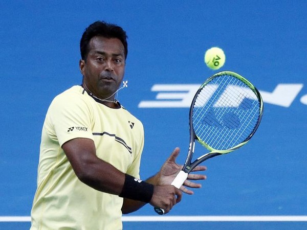 Tennis player Leander Paes 