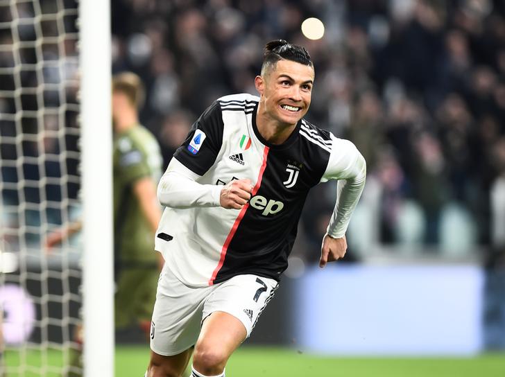 Juventus' Cristiano Ronaldo 