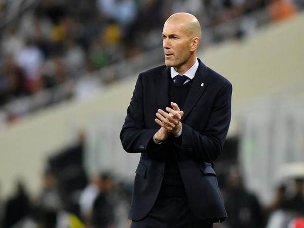 Real Madrid manager Zinedine Zidane