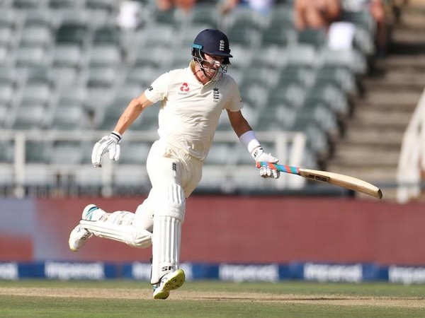 England's Joe Denly in action against South Africa on day one of fourth Test