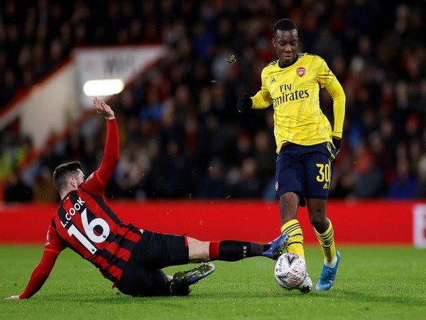 Arsenal's Eddie Nketiah