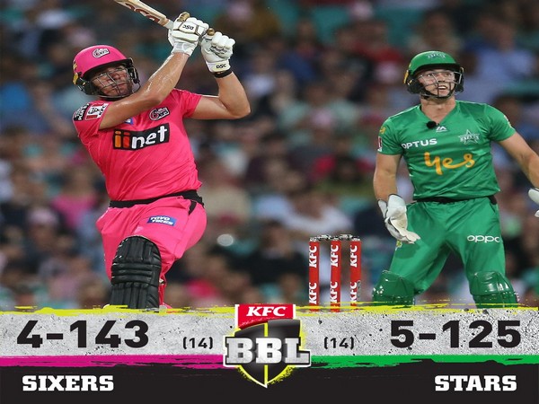 Sydney Sixers and Melbourne Stars match (Image: BBL's Twitter)