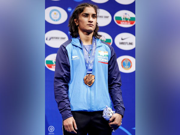 Wrestler Vinesh Phogat (Photo/Phogat's Twitter)