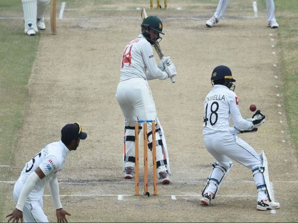 Zimbabwe will resume their second innings from 241/7 on day five. (Photo/ ICC Twitter) 