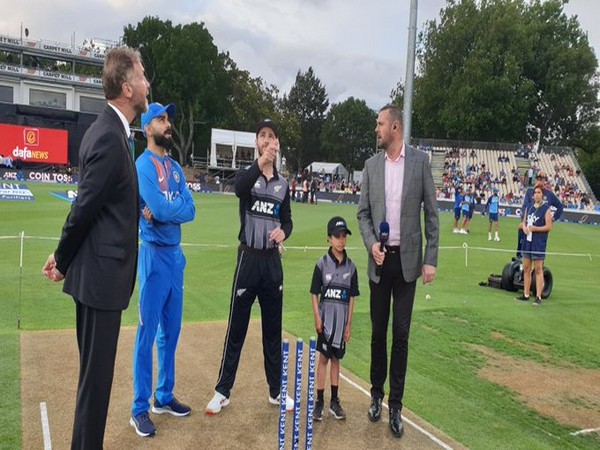 New Zealand won the toss and elected to bowl first. (Photo/BCCI Twitter)