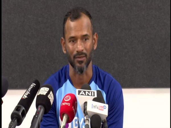 India's fielding coach R Sridhar 