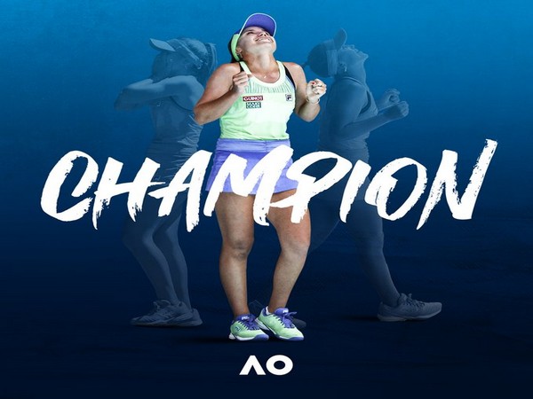 Sofia Kenin wins Australian Open (Image: Australian Open Twitter)