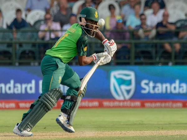 South Africa's Temba Bavuma in action against England in first ODI (Photo/ ICC Twitter)