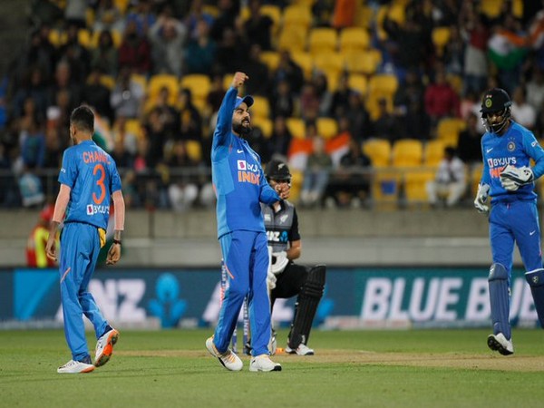 Virat Kohli reacts after the fourth T20I goes into Super Over. (Photo/ BCCI Twitter)