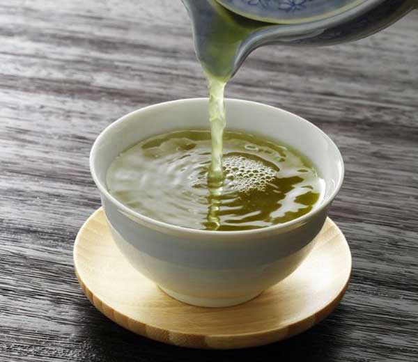 Green Tea in spring