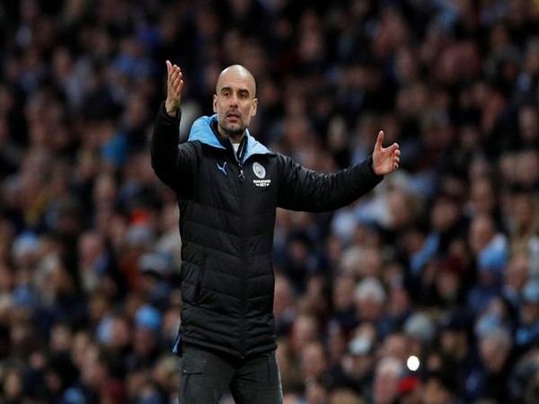 Manchester City coach Pep Guardiola 