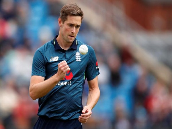 England fast bowler Chris Woakes