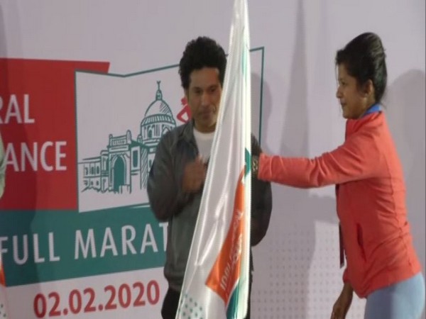 Sachin Tendulkar flagged off the marathon at the iconic Rangers Ground. 