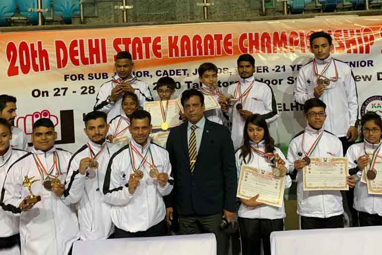 XMA academy shows a tremendous performance at 20th Delhi State Karate Championship 2020 XMA academy