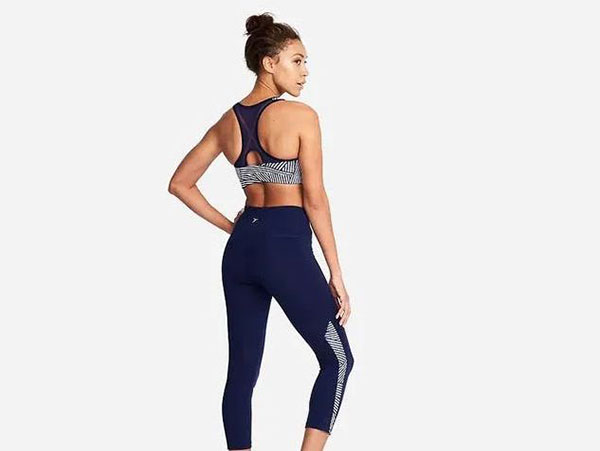 Navy blue sports cami