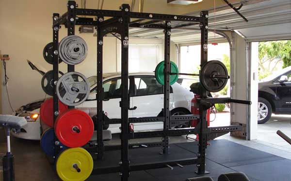 Half garage half gym hot sale