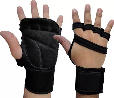 Weight lifting gloves