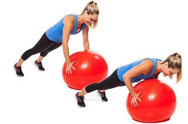 Stability Ball Push-Ups