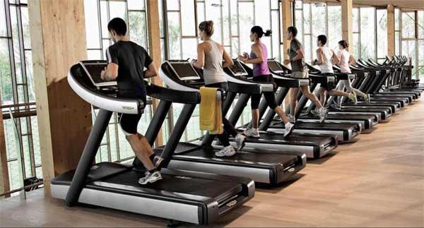 fitness run on Treadmill 