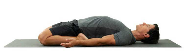 Supta Virasana (Reclining Bound Angle Pose)