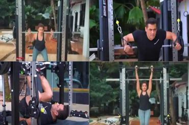 Salman Khan And Yasmin Karachiwala Gave Major Fitness Goals While Experimenting An Equipment! workout