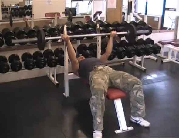 Reverse Grip bench press