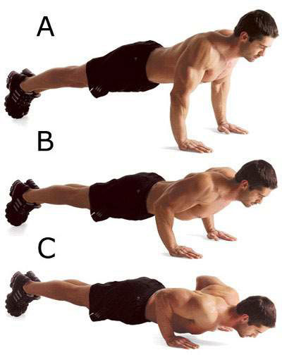 Push-up for chest 