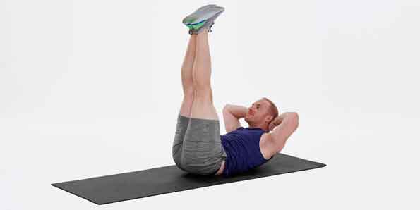 Vertical Leg Crunch