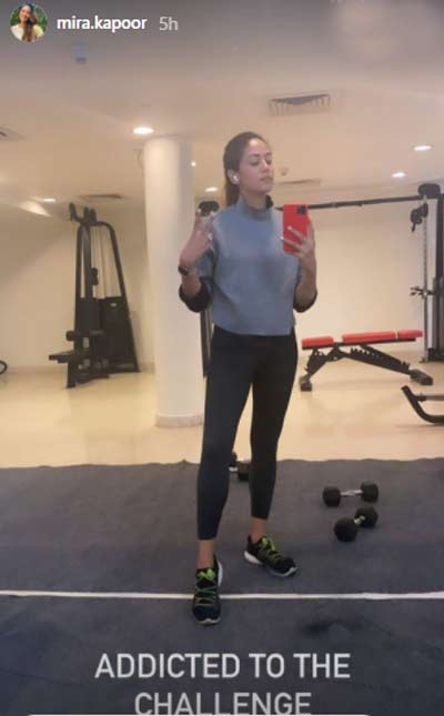 Mira Rajput Shared Her Post-Pregnancy Fitness Routine!