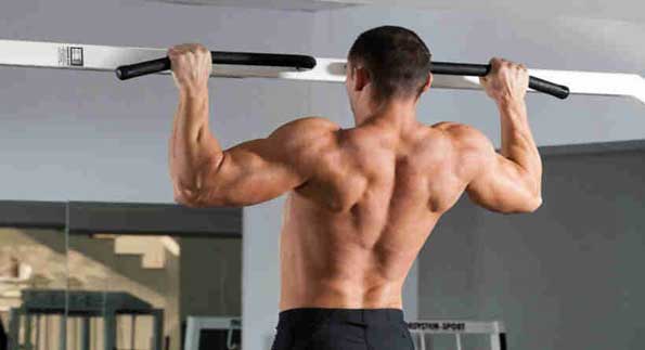 Wide-Grip Pull-Ups
