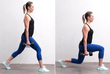 Walking Lunges for Weight Loss