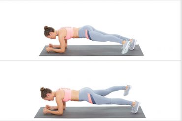 Elbow Plank shoulder exercise
