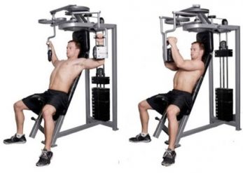 Seated Pec Deck Machine