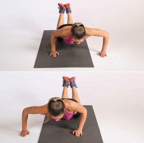 Asymmetrical Push Up