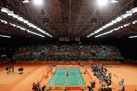 Olympic badminton schedule