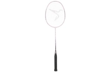 Adult Badminton Racket BR 560 Set Lite Grey Pink