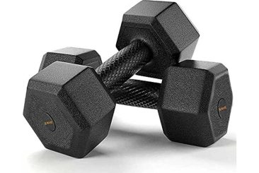 Aurion PVC Encase Coating Free Weight Dumbbell Set