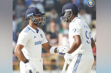 Jurel-Ashwin Heroics Propel India to a Commanding 388-7 Against England