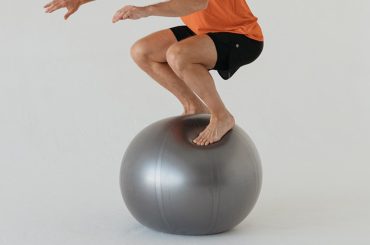 Swiss Ball Step-Up: A Lower Body Challenge