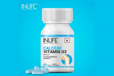 INLIFE Calcium and Vitamin D3 Tablets