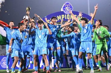 India was declared the SAFF U19 champions