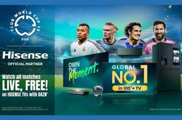 Watch the 2025 FIFA Club World Cup Live & Free on Hisense Smart TVs